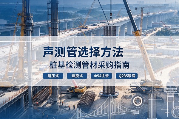 黄石港声测管选型标准
