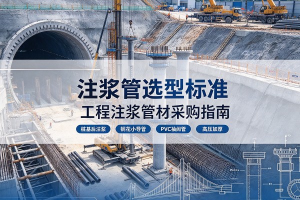 黄石港注浆管选型标准